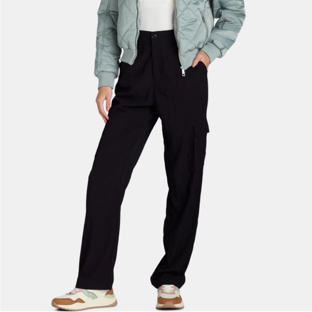Time and Tru Black Dress Pants Straight Leg